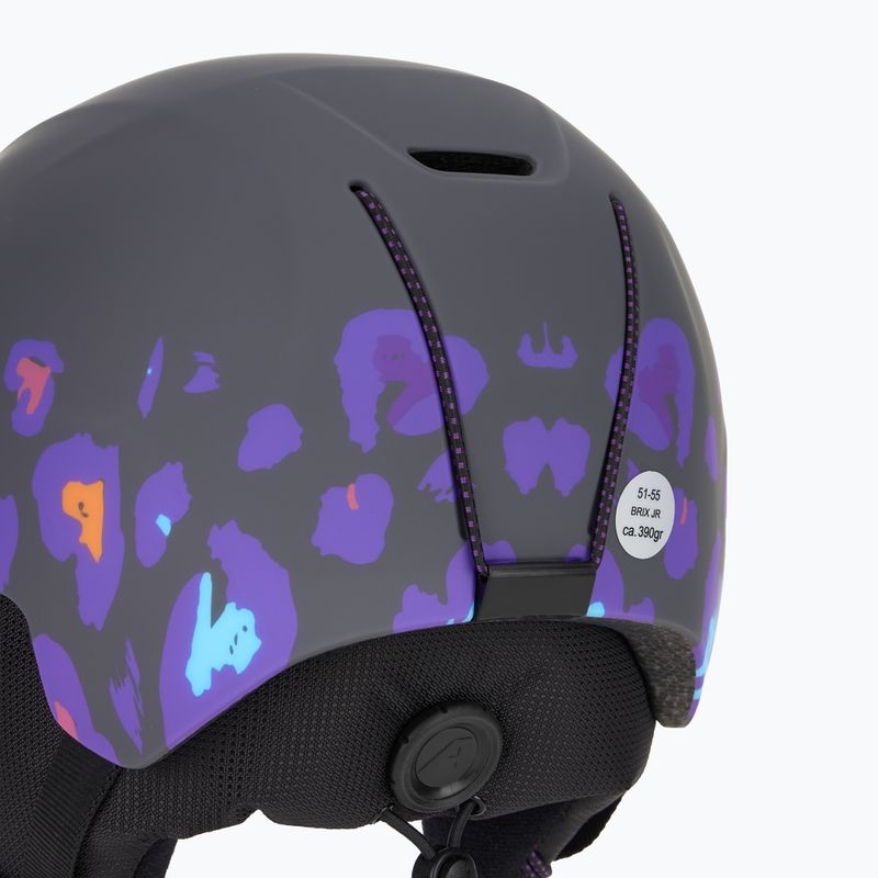 Kask narciarski dziecięcy Alpina Brix midnight/ grey leo matt 8