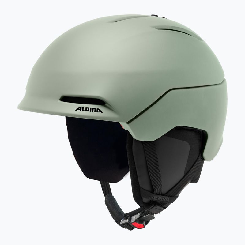 Kask narciarski Alpina Nax willow/ green matt