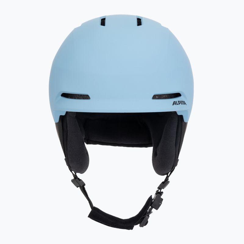Kask narciarski Alpina Nax smoke/ blue matt 2