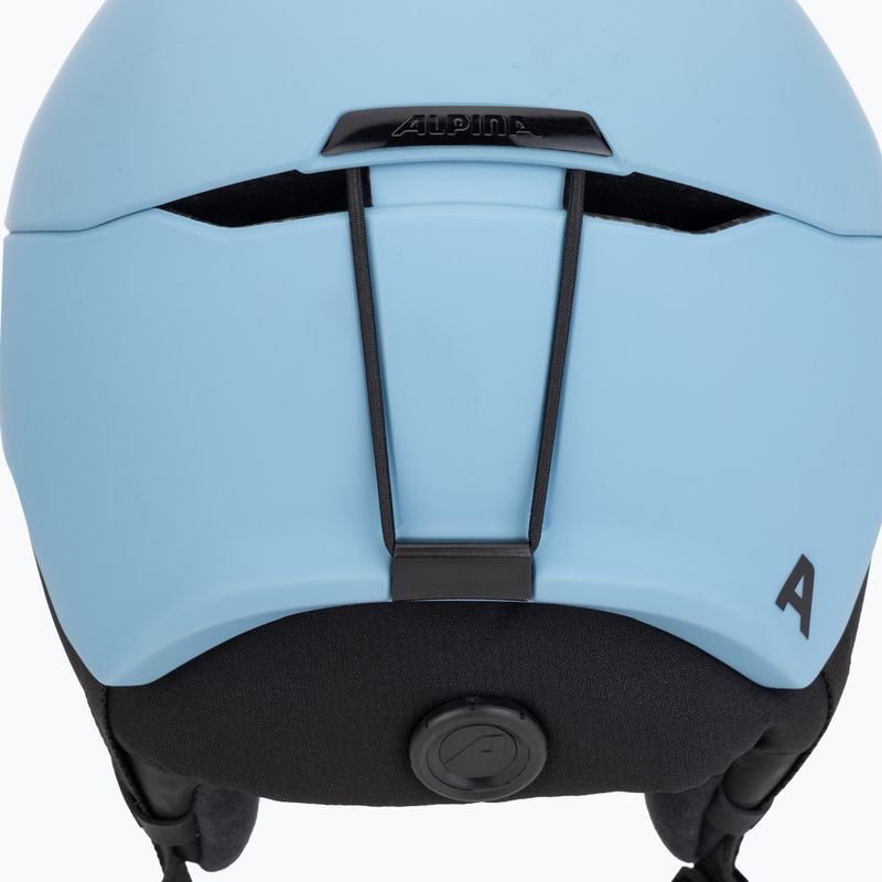 Kask narciarski Alpina Nax smoke/ blue matt 8