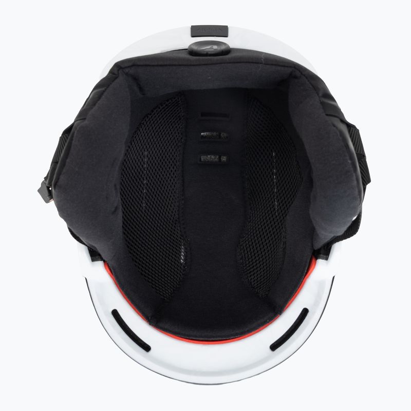 Kask narciarski Alpina Nax white/ camo matt 5