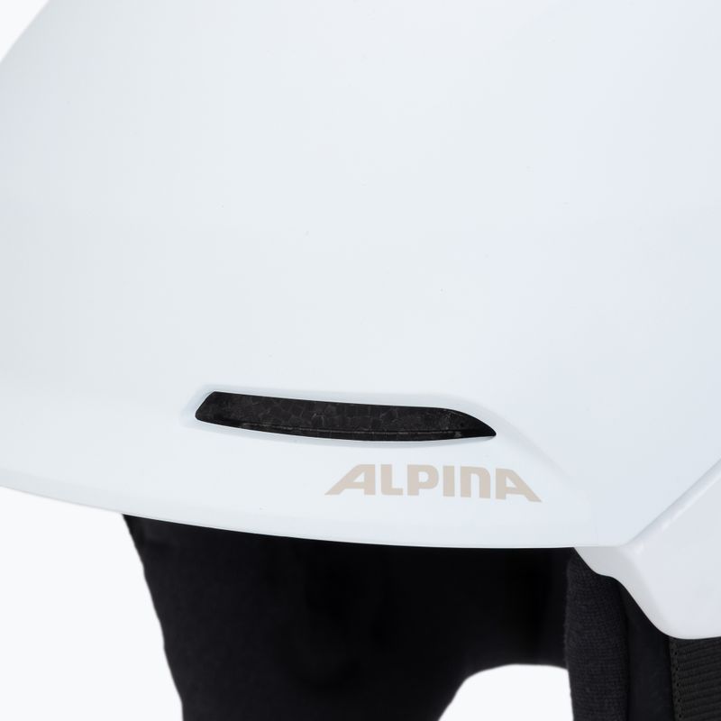 Kask narciarski Alpina Nax white/ camo matt 7