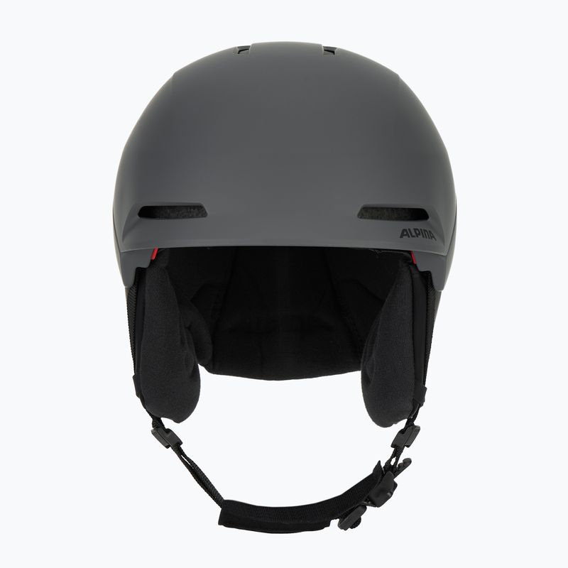 Kask narciarski Alpina Nax midnight/ grey matt 2