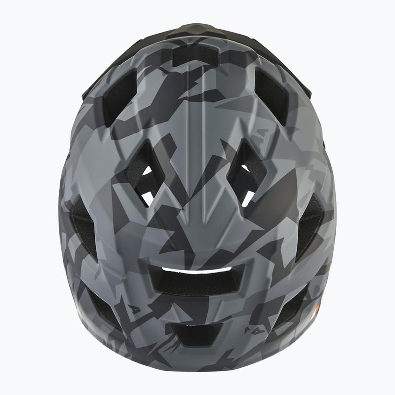 Kask rowerowy dziecięcy Alpina Rupi black camo/orange matt 3