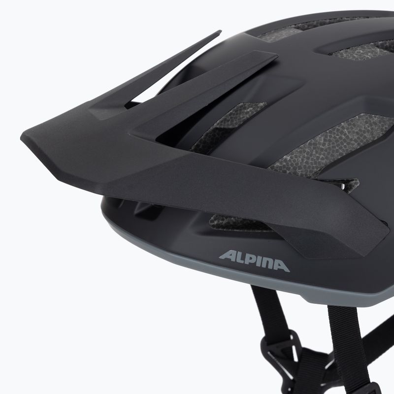Kask rowerowy Alpina Taunus black/grey matt 8