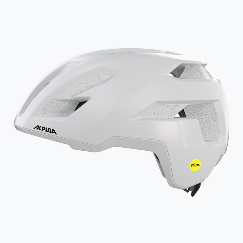 Kask rowerowy Alpina Taunus Gravel MIPS white matt 4