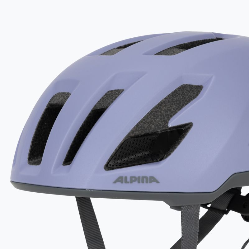 Kask rowerowy Alpina Taunus Gravel MIPS lilac matt 7