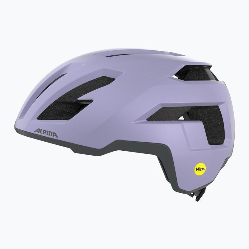 Kask rowerowy Alpina Taunus Gravel MIPS lilac matt 4