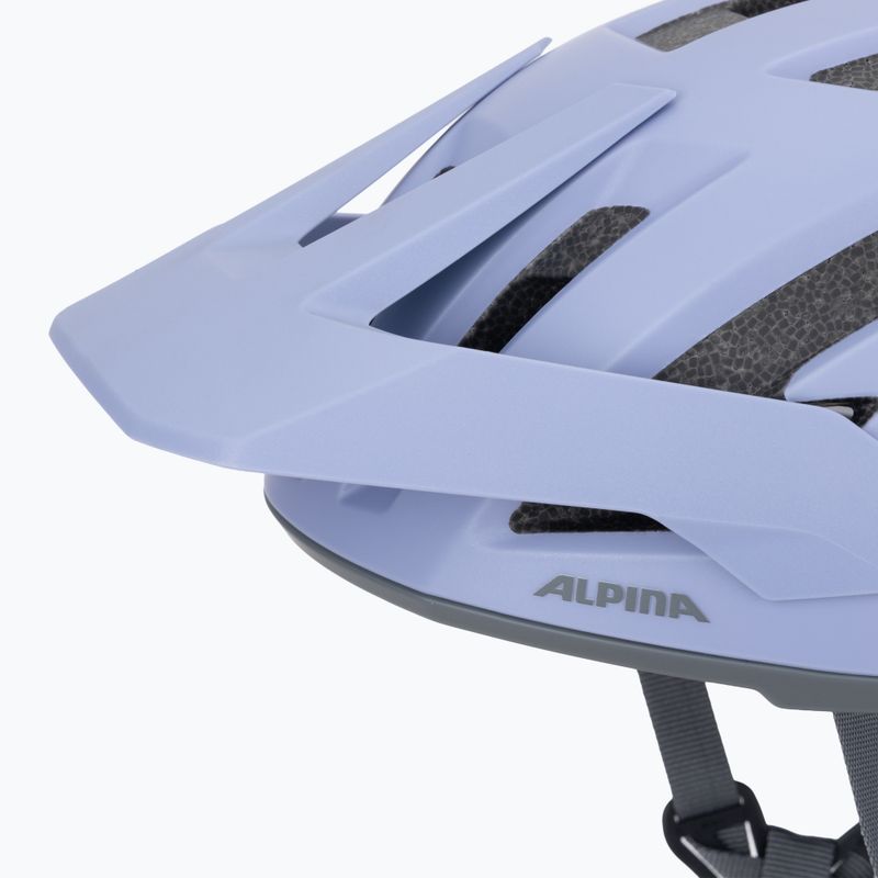 Kask rowerowy Alpina Taunus lilac matt 7