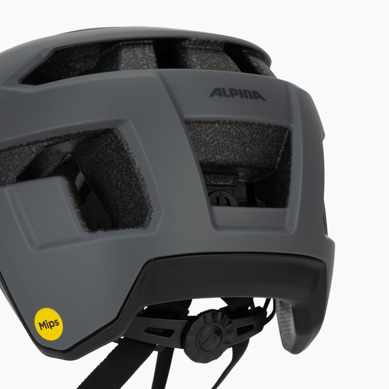 Kask rowerowy Alpina Taunus Gravel MIPS black/midnight grey matt 8