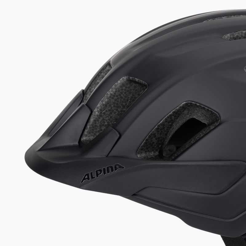 Kask rowerowy Alpina Paranus black matte 7