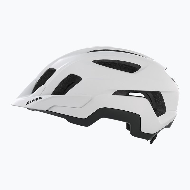 Kask rowerowy Alpina Paranus white matt 4