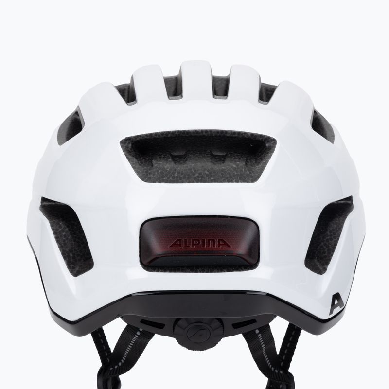 Kask rowerowy Alpina Paranus Urban white gloss 8