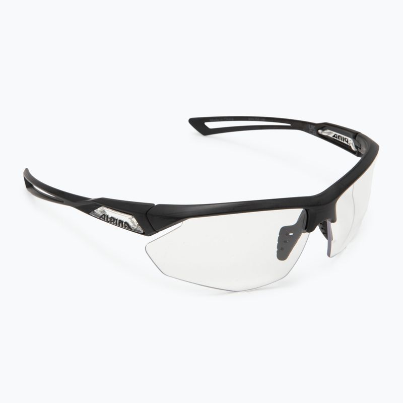 Okulary przeciwsłoneczne Alpina Nylos HR black transparent matt/ clear