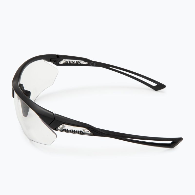 Okulary przeciwsłoneczne Alpina Nylos HR black transparent matt/ clear 4
