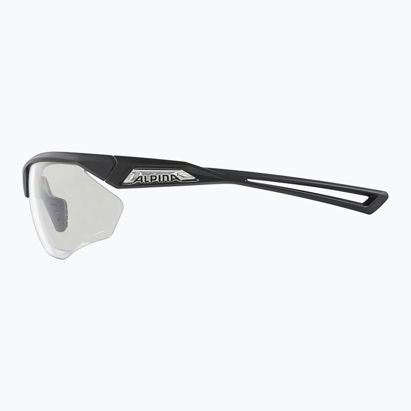 Okulary przeciwsłoneczne Alpina Nylos HR black transparent matt/ clear 7