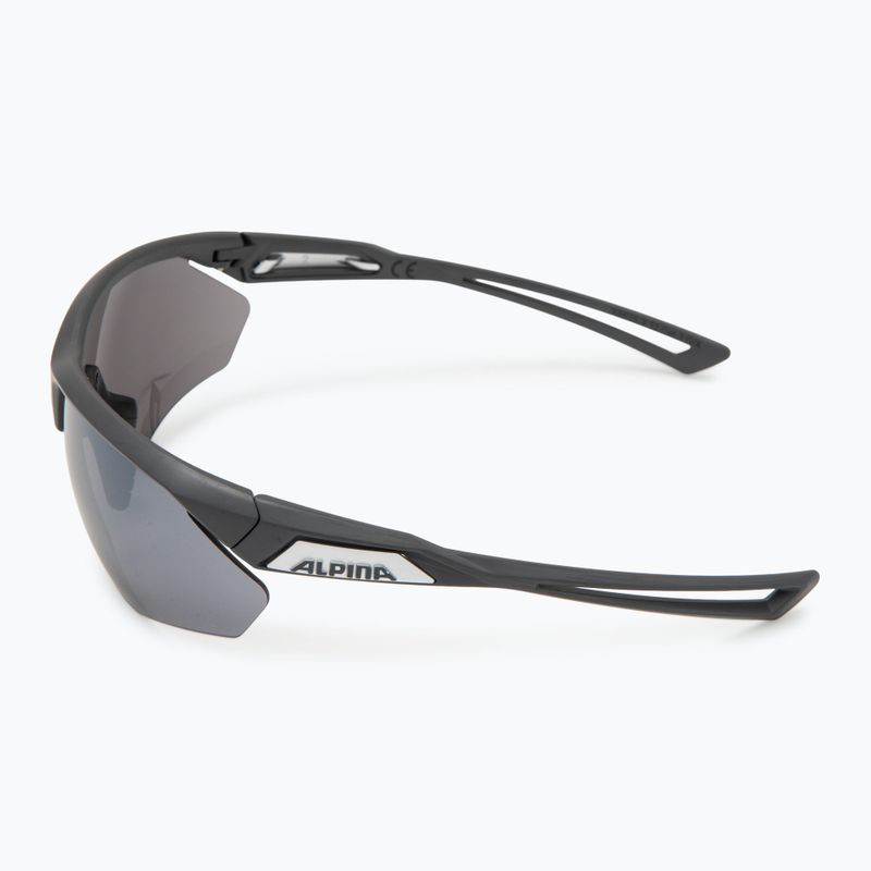 Okulary przeciwsłoneczne Alpina Nylos HR midnight grey matt/ silver mirror 4