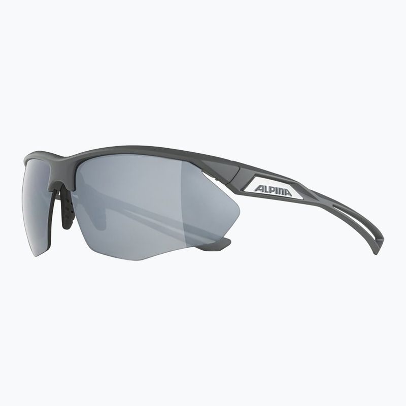 Okulary przeciwsłoneczne Alpina Nylos HR midnight grey matt/ silver mirror 8