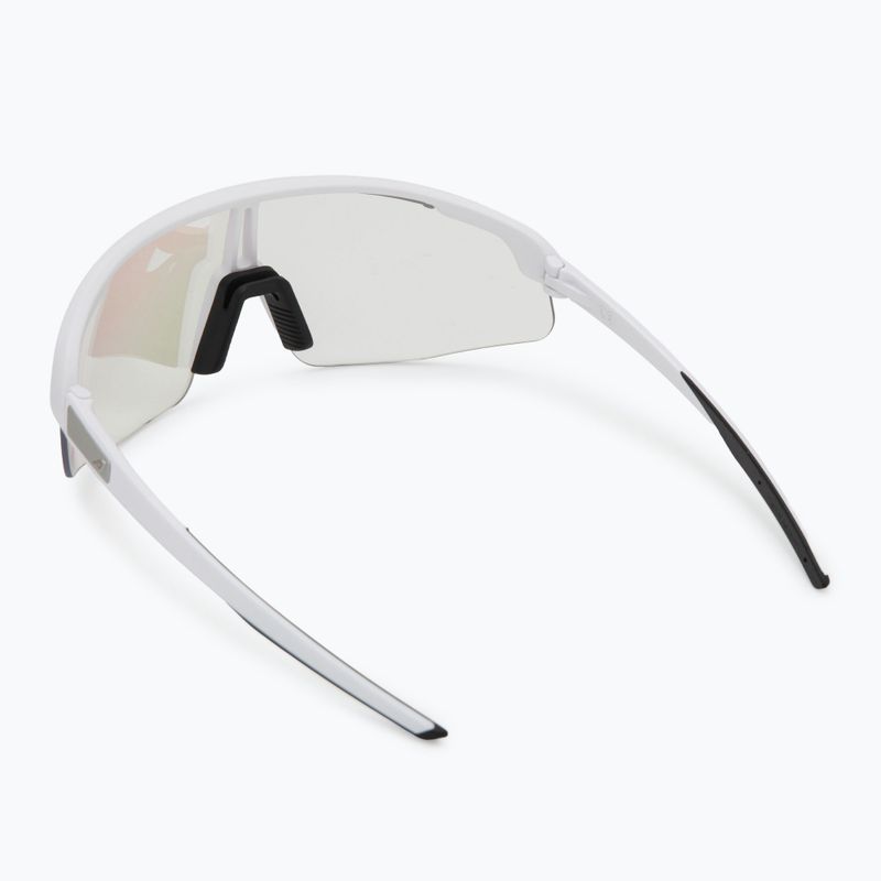 Okulary przeciwsłoneczne Alpina Turbo Pro V white matt/ clear to grey flash pink 2