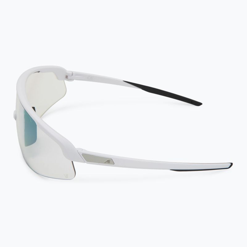 Okulary przeciwsłoneczne Alpina Turbo Pro V white matt/ clear to grey flash pink 4