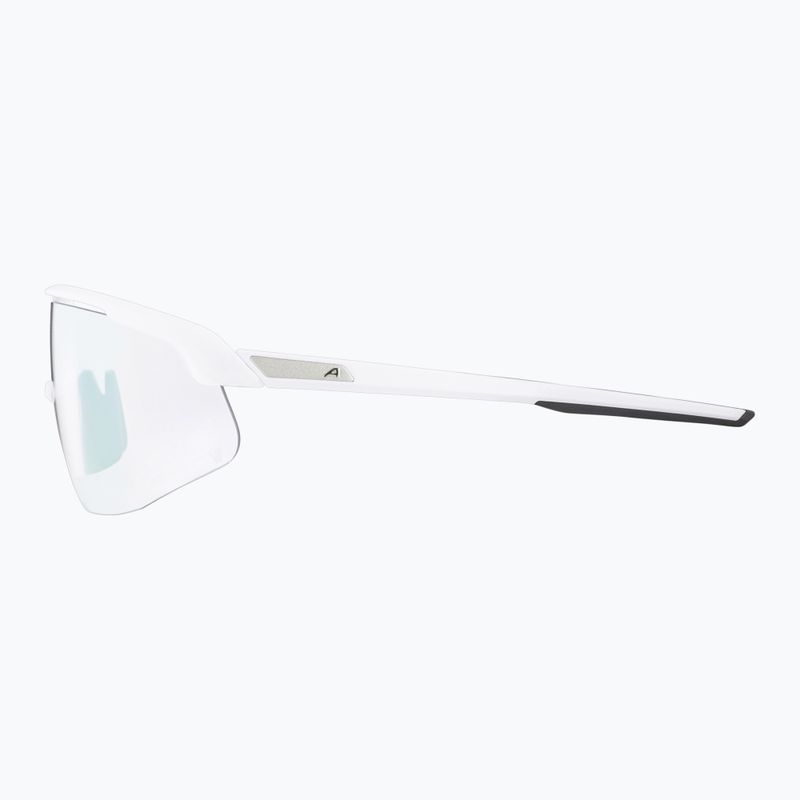 Okulary przeciwsłoneczne Alpina Turbo Pro V white matt/ clear to grey flash pink 8