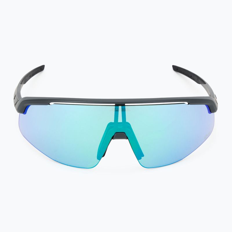Okulary przeciwsłoneczne Alpina Turbo Pro Q-Lite midnight grey matt/ green mirror 3