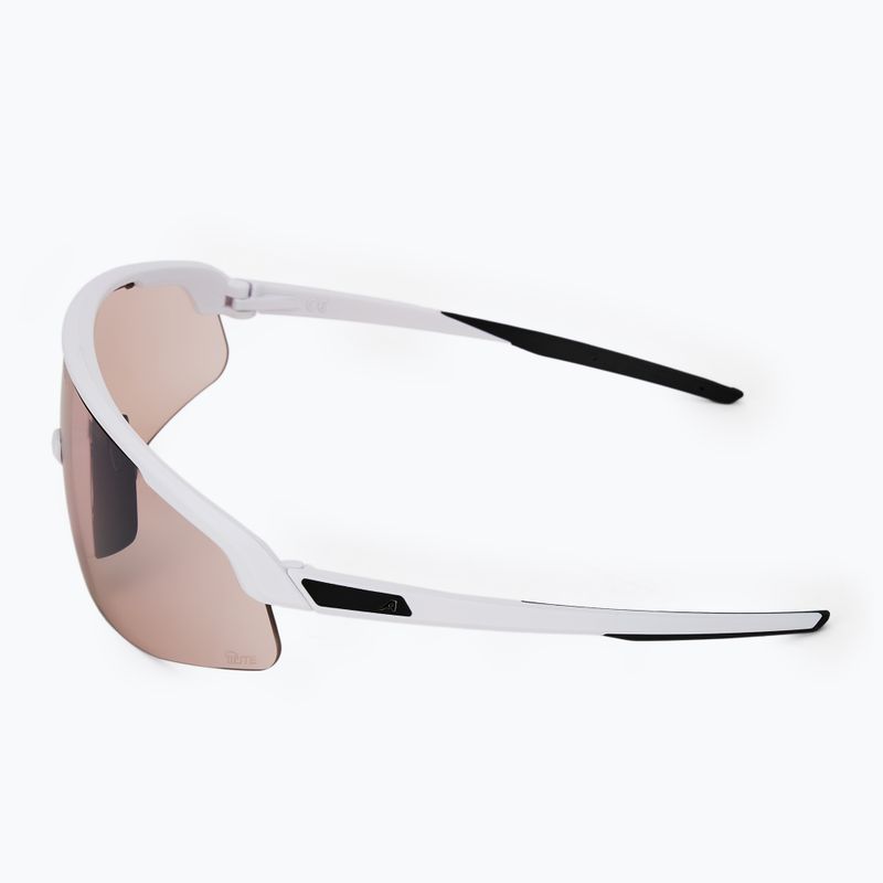 Okulary przeciwsłoneczne Alpina Turbo Pro Q-Lite white matt/ pink mirror 4