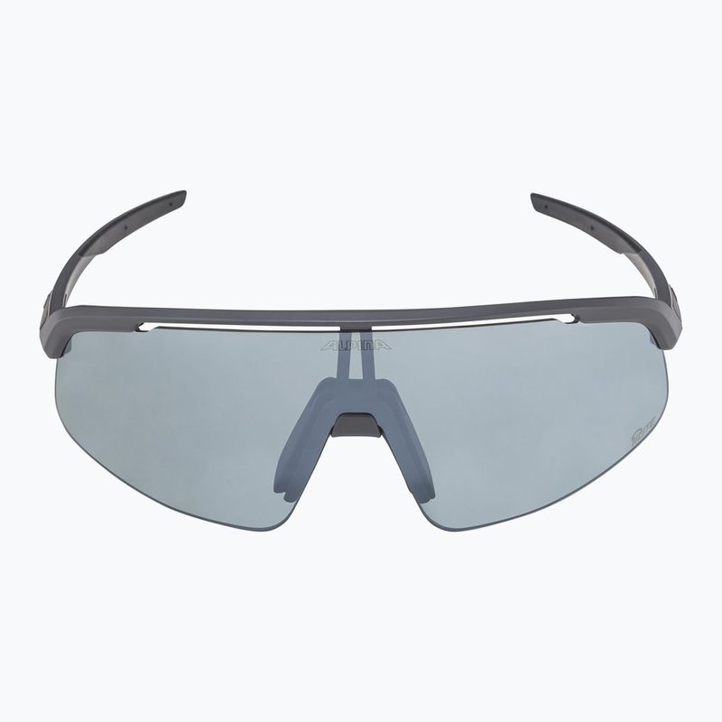 Okulary przeciwsłoneczne Alpina Turbo Pro S Q-Lite midnight grey matt/ silver mirror 6