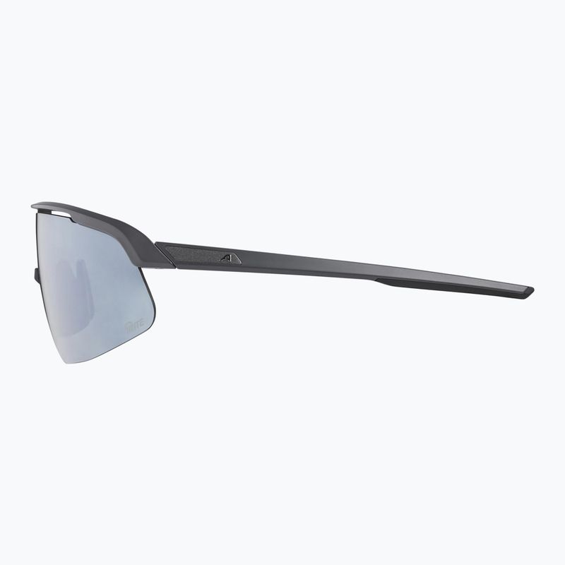Okulary przeciwsłoneczne Alpina Turbo Pro S Q-Lite midnight grey matt/ silver mirror 7