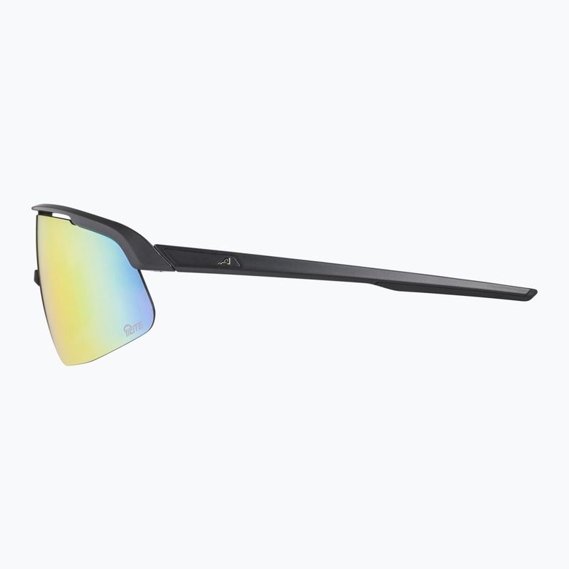 Okulary przeciwsłoneczne Alpina Turbo Pro S Q-Lite black metalic matt/ pink mirror 7