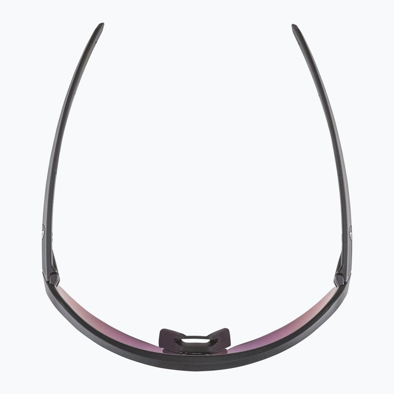 Okulary przeciwsłoneczne Alpina Turbo Pro S Q-Lite black metalic matt/ pink mirror 8