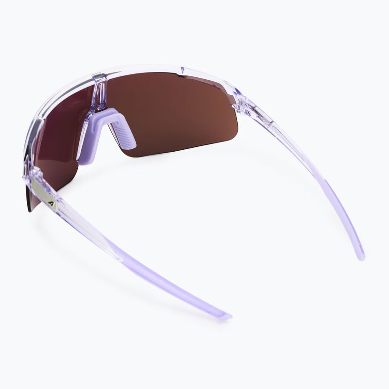 Okulary przeciwsłoneczne Alpina Turbo Pro S Q-Lite lilac transparent gloss/ lilac mirror 2
