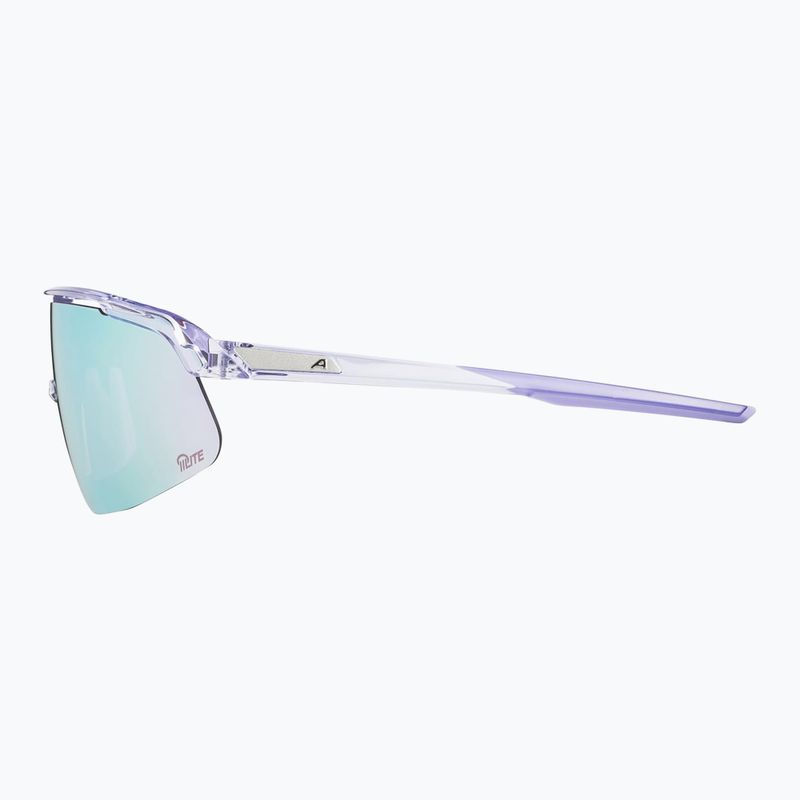 Okulary przeciwsłoneczne Alpina Turbo Pro S Q-Lite lilac transparent gloss/ lilac mirror 7
