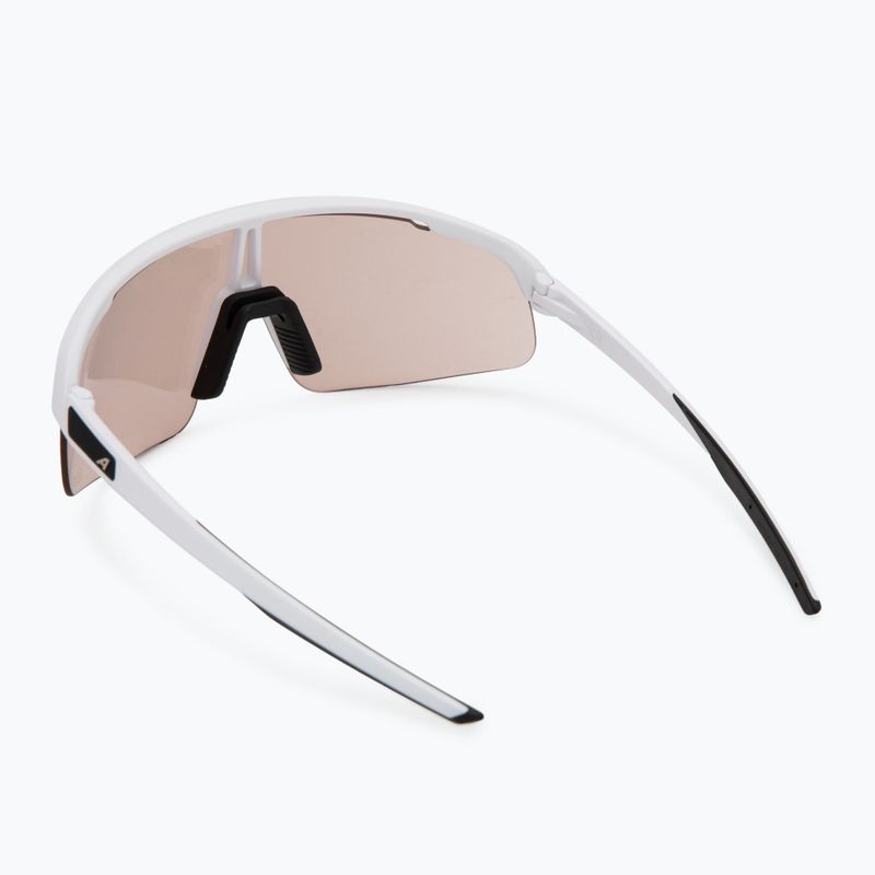 Okulary przeciwsłoneczne Alpina Turbo Pro S Q-Lite white matt/ silver flash mirror 2
