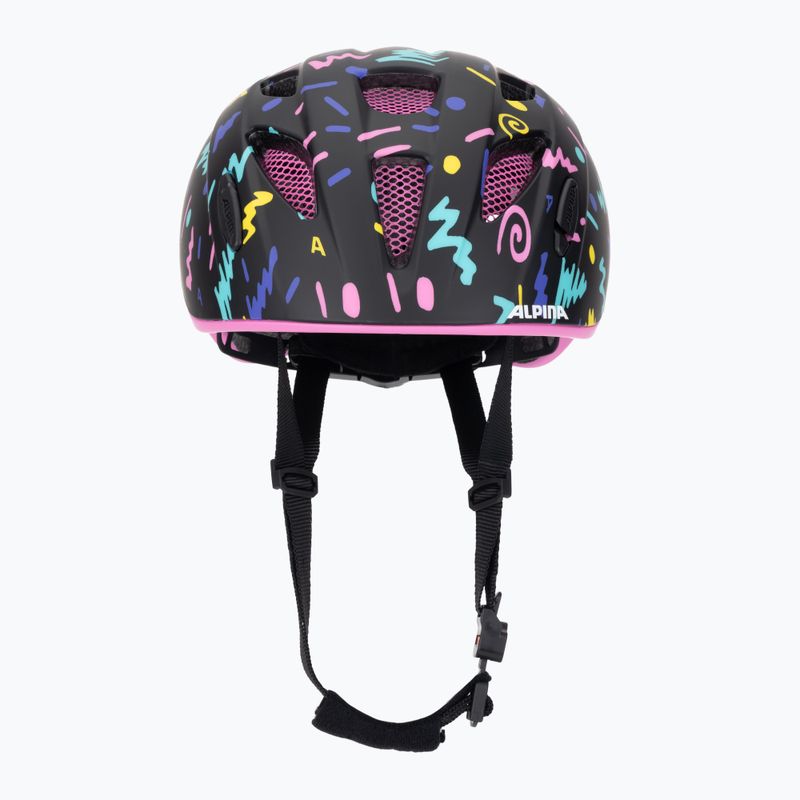 Kask rowerowy dziecięcy Alpina Ximo Flash black confetti matt 2