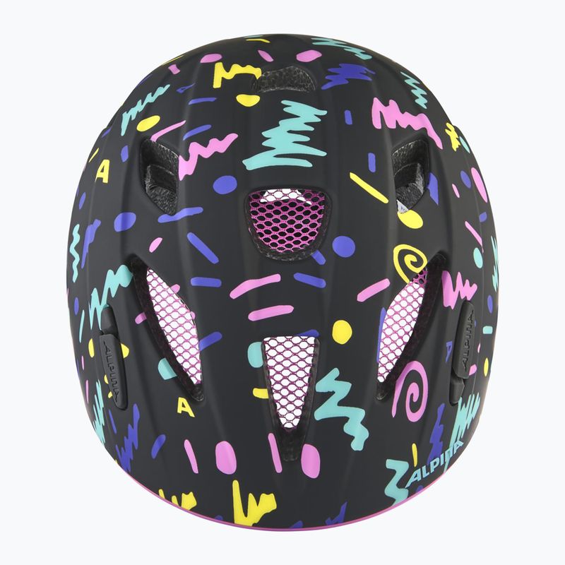 Kask rowerowy dziecięcy Alpina Ximo Flash black confetti matt 3