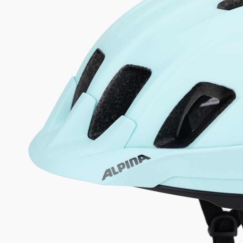 Kask rowerowy Alpina Paranus pastel green matt 7