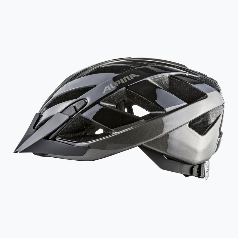 Kask rowerowy Alpina Panoma 3.0 black/anthracite gloss 2