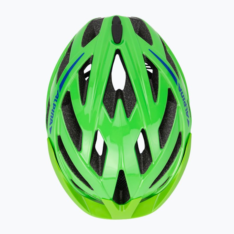 Kask rowerowy Alpina Panoma 3.0 green/blue gloss 6