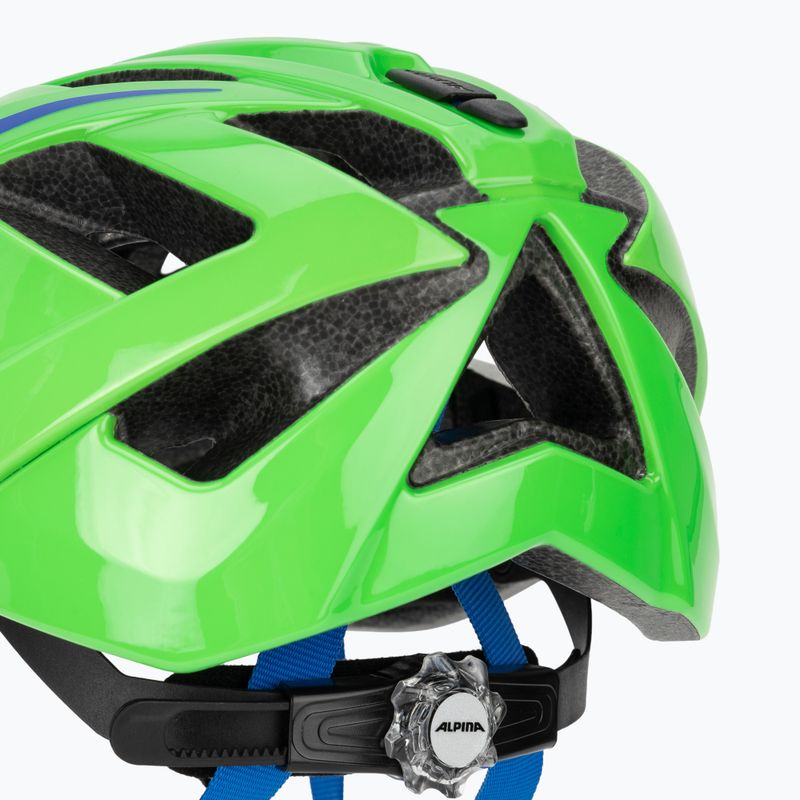 Kask rowerowy Alpina Panoma 3.0 green/blue gloss 8