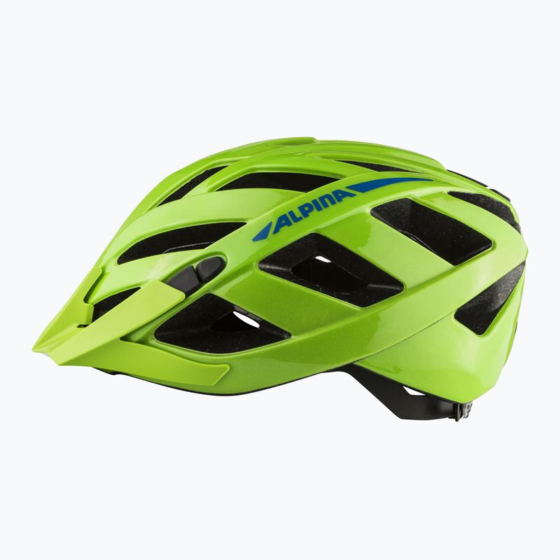 Kask rowerowy Alpina Panoma 3.0 green/blue gloss 2