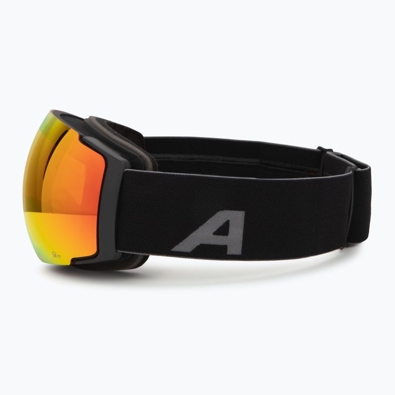 Gogle narciarskie Alpina Falera Mag Q-Lite black matt/red/pink 5