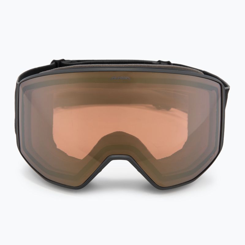 Gogle narciarskie Alpina Venet QV black matt/gold 2