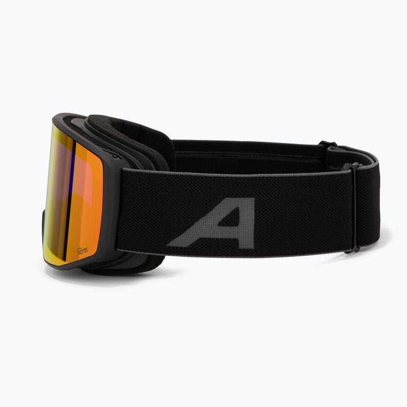 Gogle narciarskie Alpina Venet Q-Lite black matt/red 4
