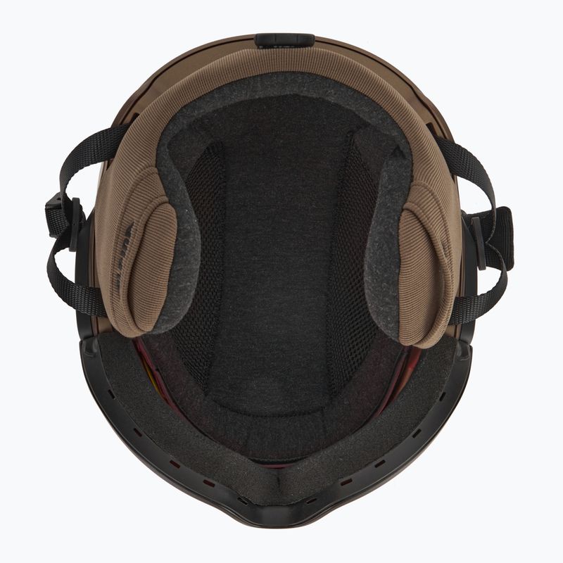 Kask narciarski Alpina Oro QV Mips sepia metallic 5