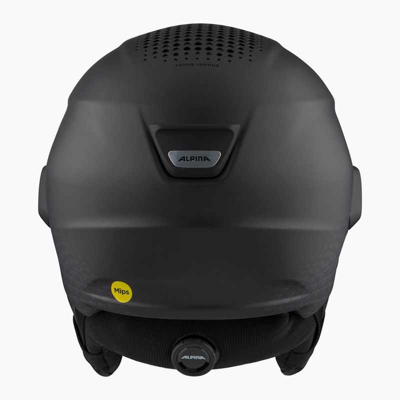Kask narciarski Alpina Oro QV Mips charcoal metallic 4