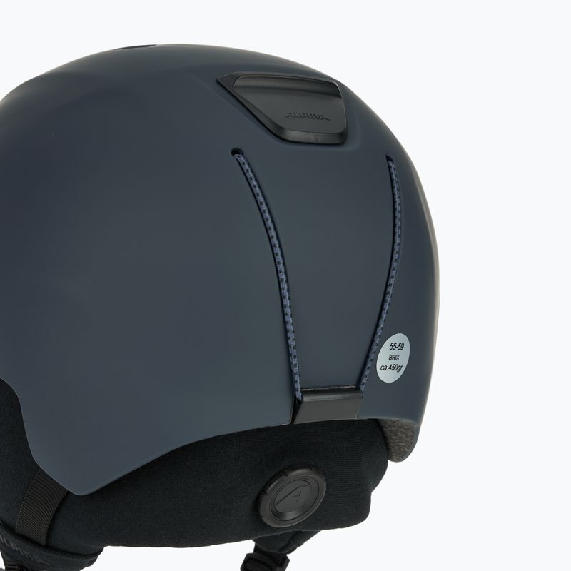 Kask narciarski Alpina Brix Midnight Blue Matt 8