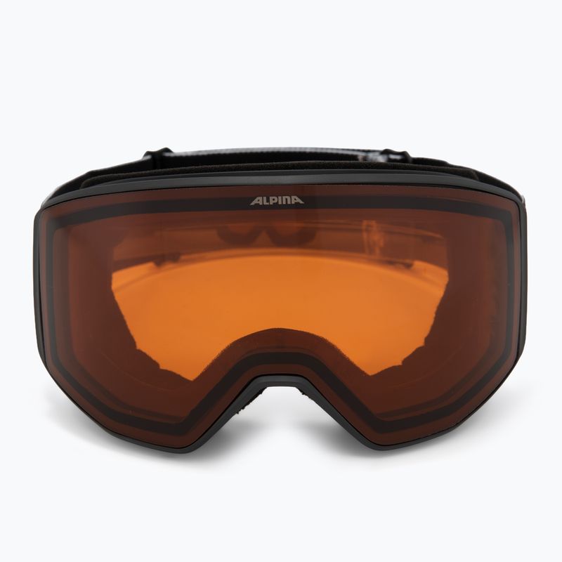Gogle narciarskie Alpina Venet black/glacier matt/orange 2