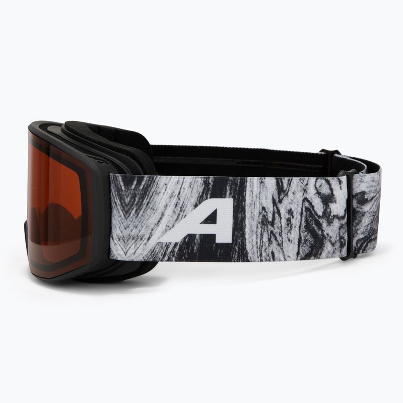 Gogle narciarskie Alpina Venet black/glacier matt/orange 4