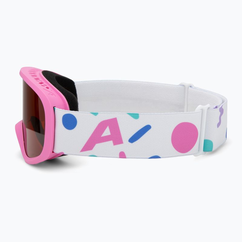 Gogle narciarskie dziecięce Alpina Piney 2.0 rose matt/orange 4